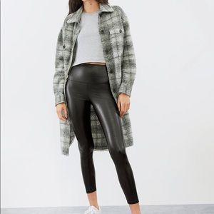 Black leather Aritzia leggings